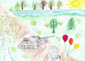 «С Праздником!» Баруздин Иван 6 лет