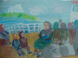 «Моя бабушка в 1941 году. Беженцы» Распутина Софья 10 лет 