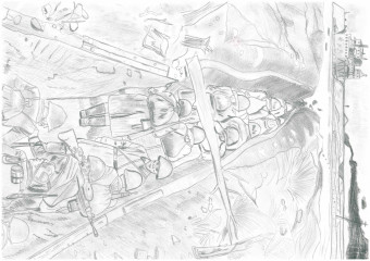 «Через все прошли и победили» Савинов Никита 13 лет Победитель в номинации «Интересная техника исполнения»