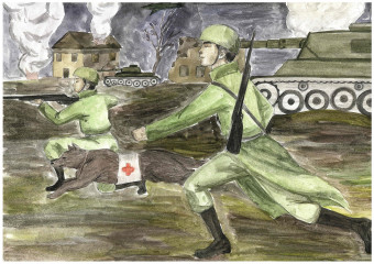 «В бой за Родину!» Сиряева Анастасия 17 лет