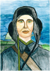 «Роман Портрет Колобанова З.Г» Соколов Роман 12 лет