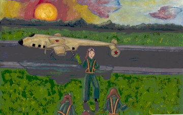 «После боя» Тростина Дарья 11 лет