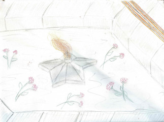 «Вечный огонь» Чащина Анастасия 7 лет