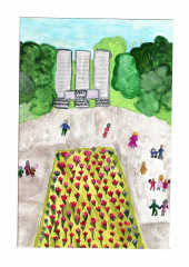 «Обелиск воинской славы вологжанам» Шаталова Анастасия 8 лет