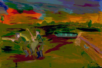 «Перед боем» Емельянов Дмитрий 13 лет