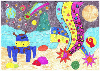 «Космический мир» Грошев Александр 16 лет