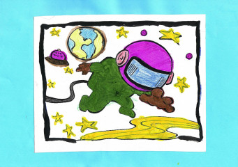 «Невероятное путешествие в космосе» Коротков Даниил 12 лет