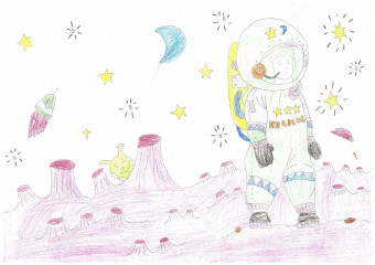 «Первопроходцы космоса» Кузнец Вячеслав 8 лет