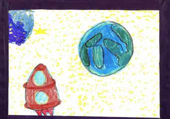 «Покорение космоса» Иванова Юлия 5 лет