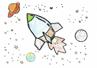 «Полет к звездам» Герасимов Тимофей 8 лет