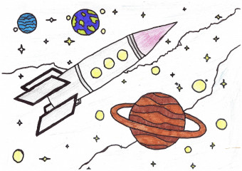 «Полет в небо» Котько Алиса 11 лет