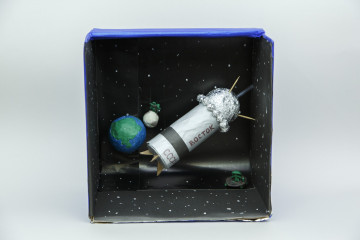 1 место «Полет в космос» Красильников Егор 10 лет