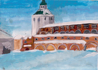 Голягина Мария «Вид на башню» 11 лет 