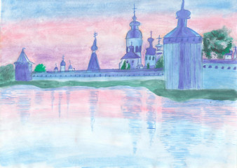 Меньщикова Дарья «Закат» 8 лет 3 место