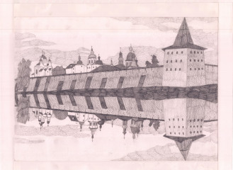 Викторова Милана «На берегу Сиверского озера» 13 лет 1 место