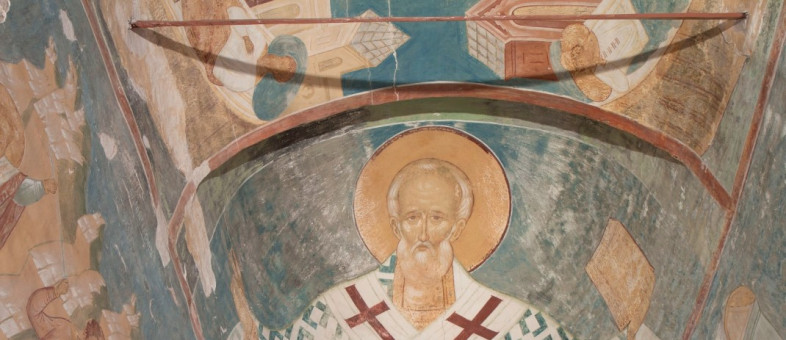 Фрески Дионисия в соборе Рождества Богородицы