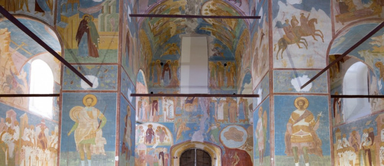 Фрески Дионисия в соборе Рождества Богородицы
