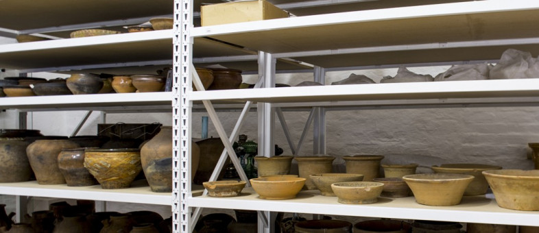 Открытый фонд керамики в Уксусных кельях Кирилл-Белозерского монастыря