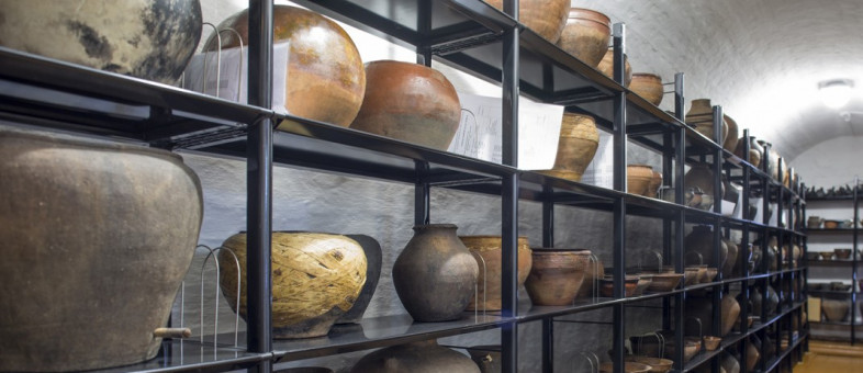 Открытый фонд керамики в Уксусных кельях Кирилл-Белозерского монастыря